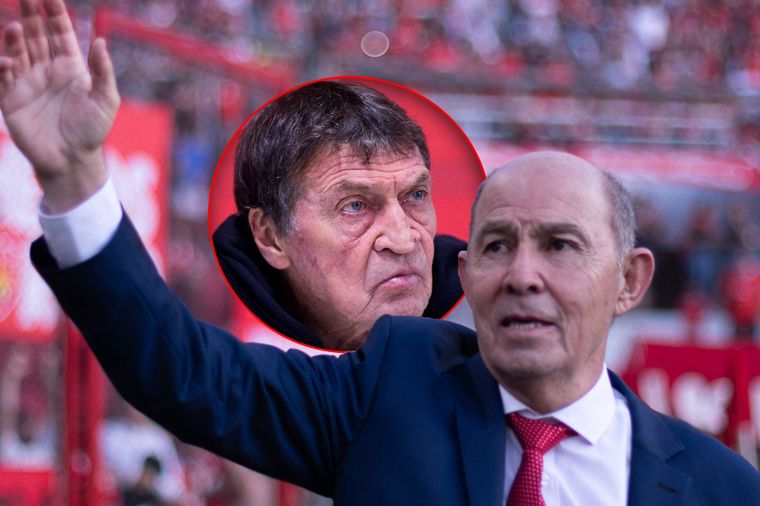 Bochini fue muy fuerte contra Falcioni por su Independiente.