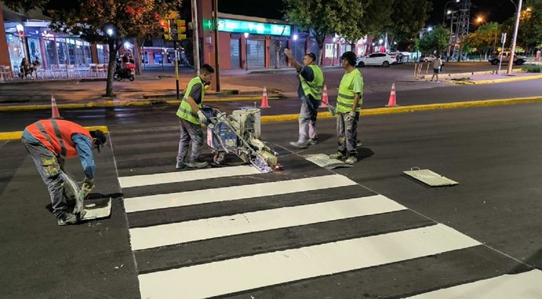 Las tareas se ejecutan por etapas y en horarios de baja circulación para minimizar el impacto en el tránsito.