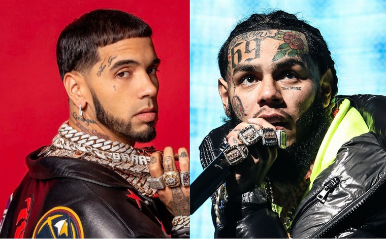 Tekashi 6ix9ine acusa a Anuel AA de mal padre: Eres una rata... Anuel AA es un cantante de trap de Puerto Rico. Tekashi 6ix9ine es un rapero de Estados Unidos. Foto: MDZ ONLINE