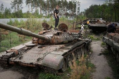 MDZol | Se estima que Rusia ha perdido unos 700 tanques en lo que va de año Foto: GETTY IMAGES