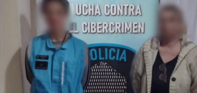 La viuda negra detenida Foto: NA