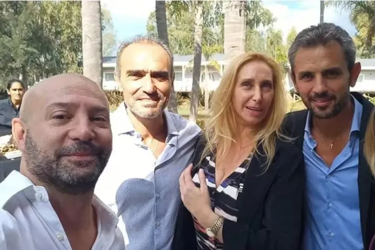 Diego Spagnuolo con Karina Milei, Lule y Martín Menem en 2023. Diego Spagnuolo con Karina Milei, Lule y Martín Menem en 2023.