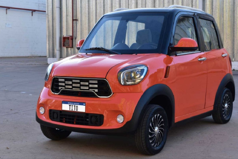 Tito, el auto eléctrico fabricado en la Argentina.