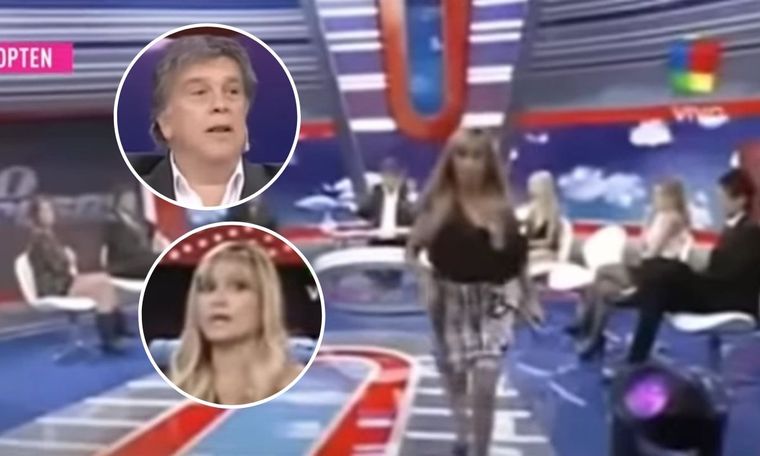 Marcela Tauro y Luis Ventura protagonizaron un escándalo al aire de Intrusos hace años En Socios del Espectáculo revelaron los motivos de aquella discusión Foto: Captura de TV