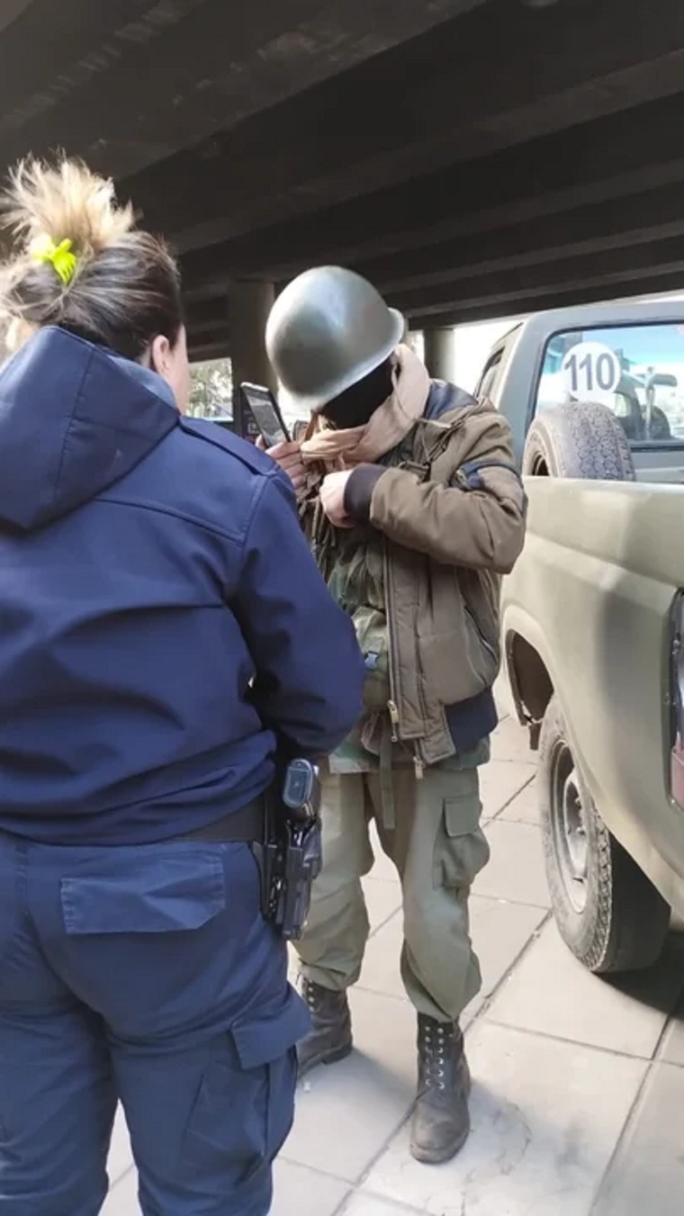 El sospechoso fue detenido en Morón Foto: NA