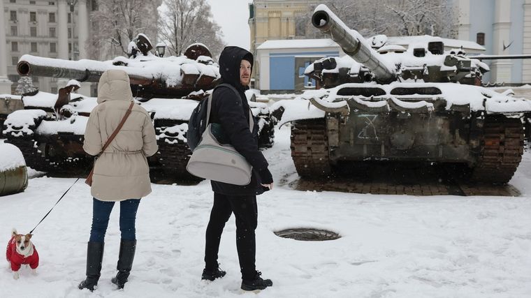 Los inviernos son siempre duros en Ucrania. Foto: Newsweek.