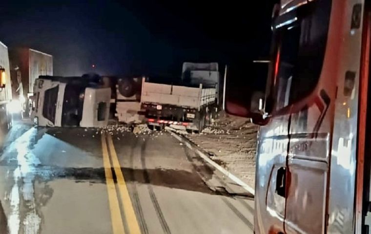 El siniestro ocurrió a pocos kilómetros del ACI de Uspallata.