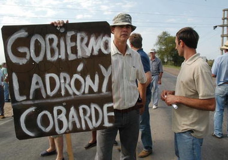 Más críticas del campo hacia el Gobierno Foto: NA