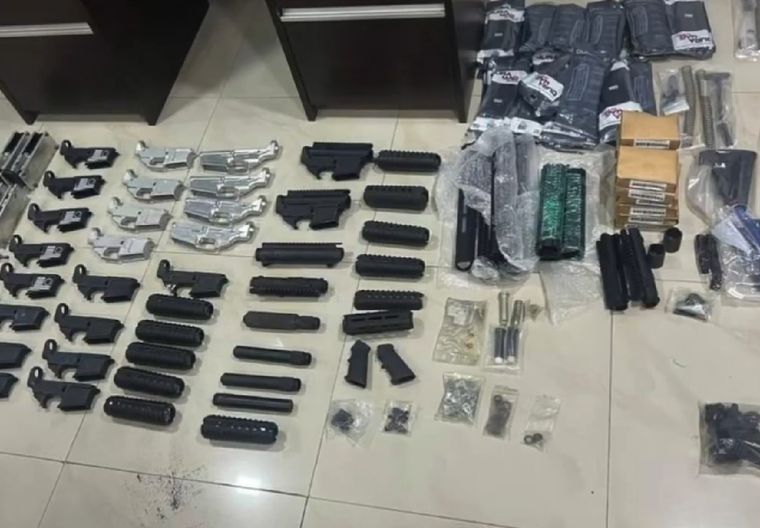 Operativo de incautación de armas en Caracas. Foto: Gobierno de Venezuela
