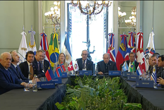 Los cancilleres del Mercosur y funcionarios de la EFTA anunciaron el tratado de libre comercio entre ambos bloques económicos.