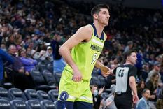 El argentino aprovechó al máximo los minutos que estuvo en cancha. Foto: NBA