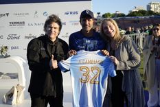 Milei en la final del Abierto Argentino de Polo Milei en la final del Abierto Argentino de Polo