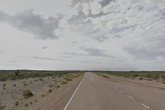 El accidente se produjo en la ruta 180. Foto: Captura