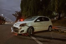 El rodado involucrado en el accidente Foto: Emilce Vargas Ferrara/MDZ RADIO