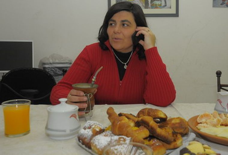 La candidata aseguró que este va a ser un día largo y estresante. Foto: Nacho Blanco / MDZ