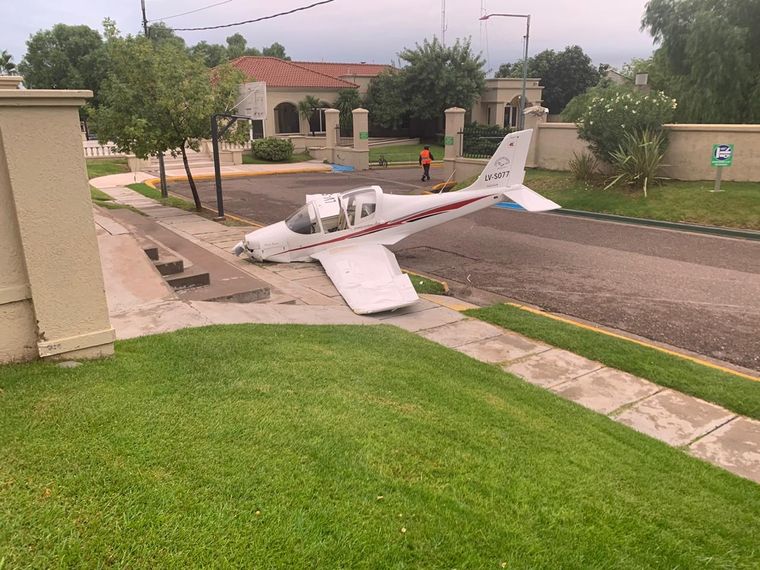 En 2020, una avioneta impactó en el barrio privado de Palmares. Foto: Archivo MDZ En 2020, una avioneta impactó en el barrio privado de Palmares. Foto: Archivo MDZ
