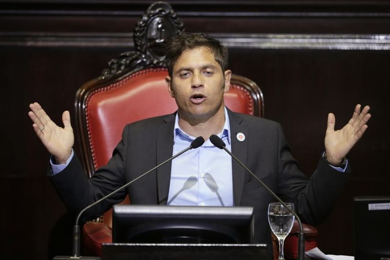 Axel Kicillof se reunirá con los empresarios de transporte este lunes Foto: Twitter Axel Kicillof
