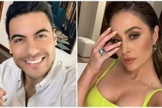 CARLOS RIVERA Y CYNTHIA RODRÍGUEZ LOS ENAMORADOS DIERON EL SÍ FRENTE AL ALTAR. Foto: INFOBAE CARLOS RIVERA Y CYNTHIA RODRÍGUEZ LOS ENAMORADOS DIERON EL SÍ FRENTE AL ALTAR. Foto: INFOBAE