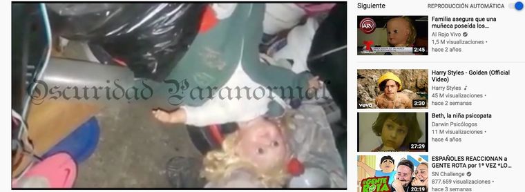 ¿La muñeca está embrujada?