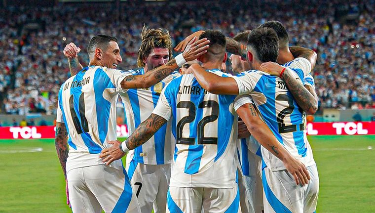 Argentina ya está en 4tos de final Foto: @Argentina