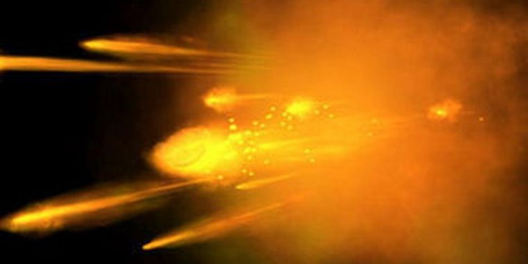 Siguen buscando los restos del meteorito Foto: web