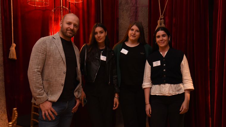Federico Ontanilla, Sofía Guillén, Sofía Antón y Rocío Barros.