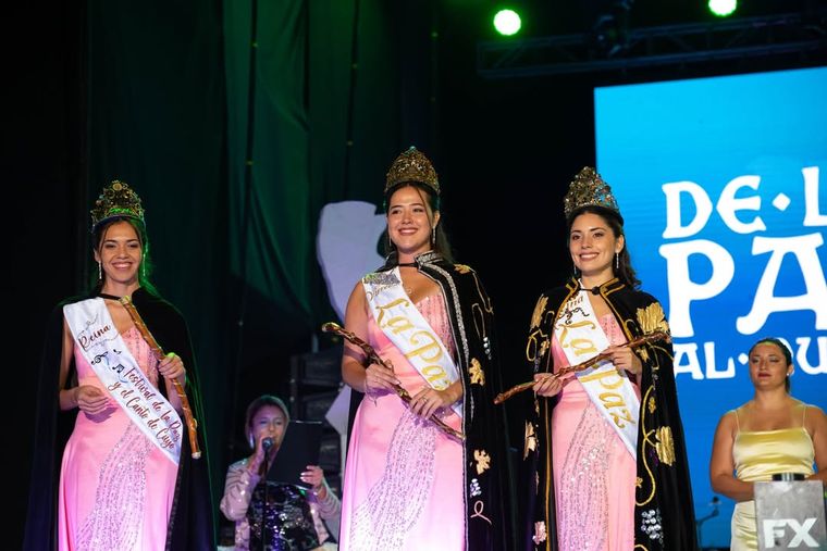 Las nuevas soberanas de La Paz. Las nuevas soberanas de La Paz.