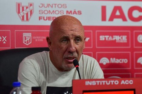 Daniel Oldrá habló tras la derrota 0-4 de Instituto como local y fue muy autocrítico. Foto: Instituto Daniel Oldrá habló tras la derrota 0-4 de Instituto como local y fue muy autocrítico. Foto: Instituto