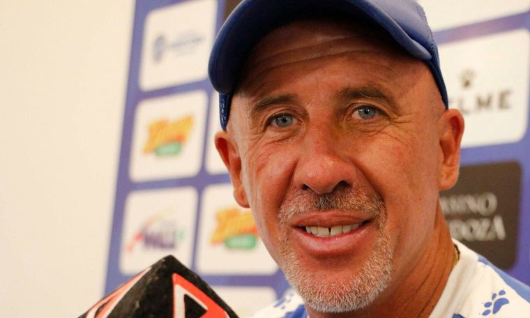 El DT del Bodeguero habló sobre su futuro. Foto: @ClubGodoyCruz