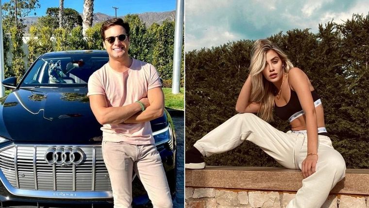 Diego Boneta y Michelle Salas Fuente: Instagram Diego Boneta y Michelle Salas