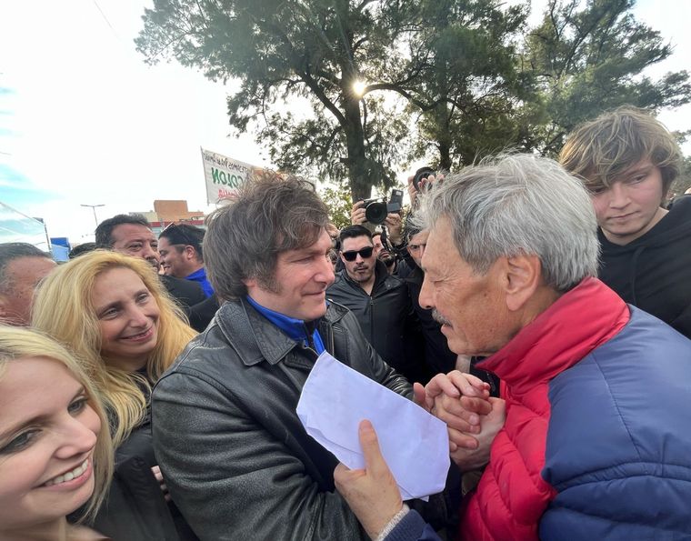 El precandidato a presidente por La Libertad Avanza, Javier Milei, continúa con su tour por todo el país. Foto: Prensa La Libertad Avanza