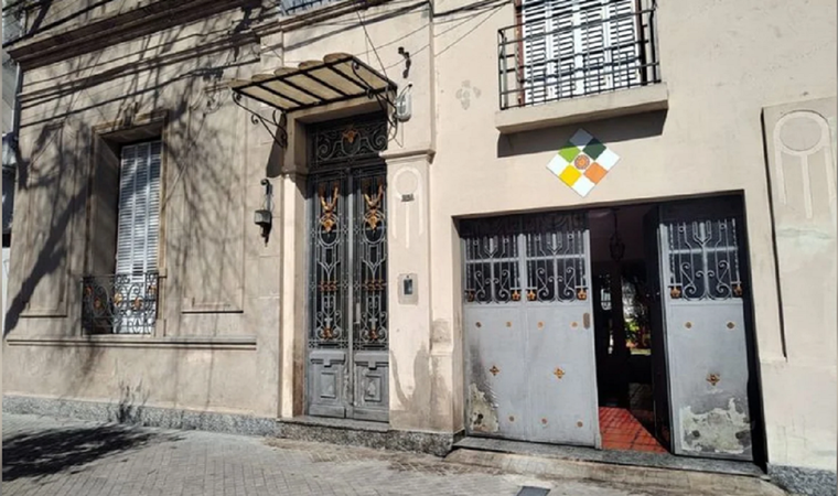 Esta es la casa en la que arrojaron la bomba molotov Foto: Gentileza Cadena 3