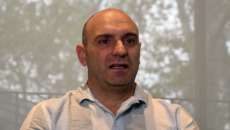 Emiliano Gatti, uno de los referentes de Cerro Amarillo. Foto: ALF PONCE MERCADO / MDZ