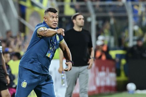 Jorge Almirón, entrenador de Rosario Central. Jorge Almirón, entrenador de Rosario Central.