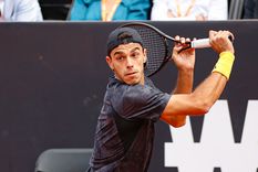 Francisco Cerúndulo perdió la final de Lyon ante el joven Fils. Foto: @ATPTour_ES