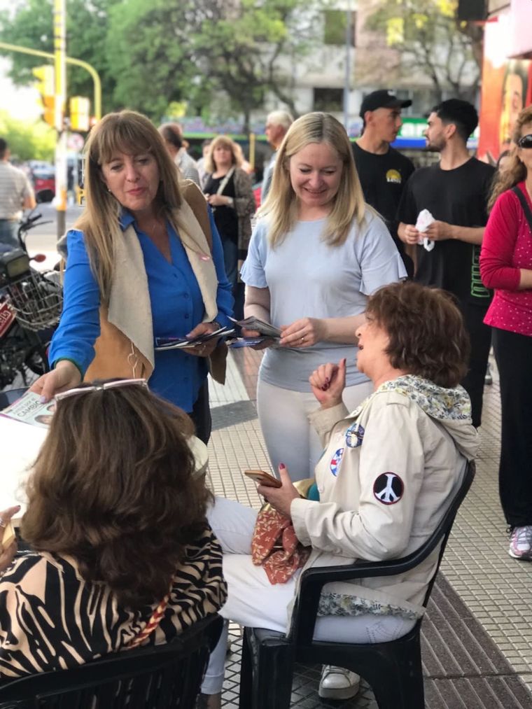 Patricia Giménez en San Rafael Foto: @PGimenezDC