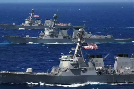 Estados Unidos continúa con su gran despliegue en aguas caribeñas. Estados Unidos continúa con su gran despliegue en aguas caribeñas.