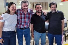 Máximo Kirchner, presente en San Martín