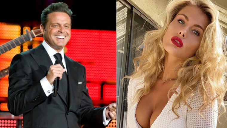 LUIS MIGUEL Y MOLLIE GOULD EL CANTANTE HABÍA SALIDO CON LA MODELO HACE UN PAR DE AÑOS. Foto: EL COMERCIO