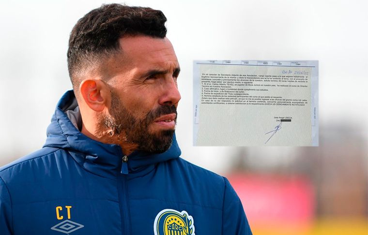 Carlos Tevez El secretario adjunto de ATFA cargó nuevamente por el título de Tevez.