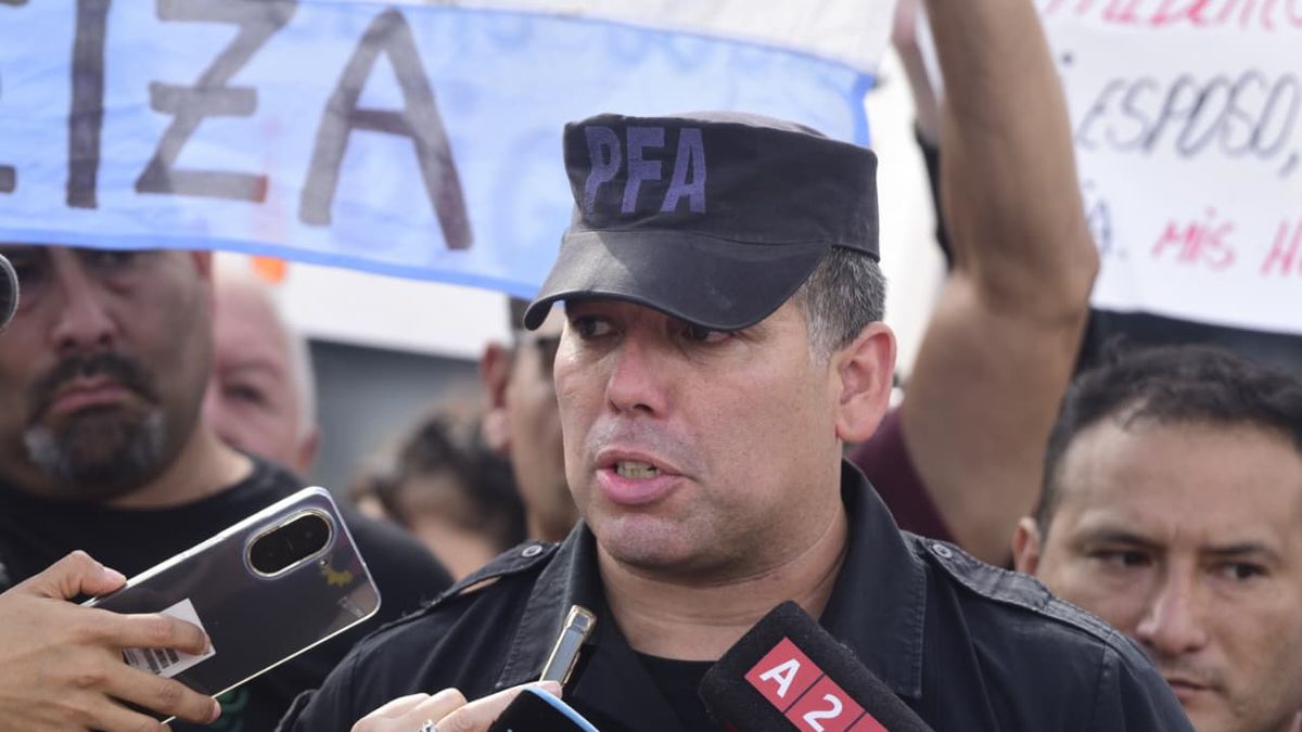 Protesta policial: salarios congelados y obra social insuficiente