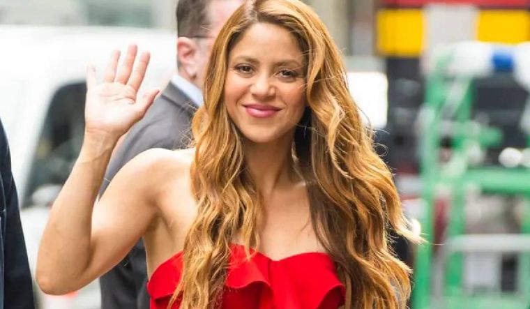 Shakira publicó sus primeras fotografías desde Miami.