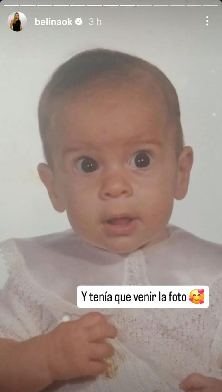 La periodista de Canal Nueve Televida compartió una foto de cuando era bebé. La periodista de Canal Nueve Televida compartió una foto de cuando era bebé.