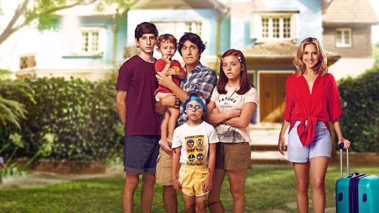 La familia protagonista de la película. La familia protagonista de la película.