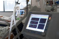 Gran parte de los internados en terapia por coronavirus no están vacunados o tienen una dosis Foto: TELAM