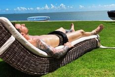 Messi descansa en Miami. Foto: Instagram