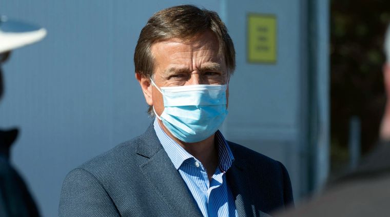 Suarez se reúne con los intendentes. Foto: Gobierno de Mendoza