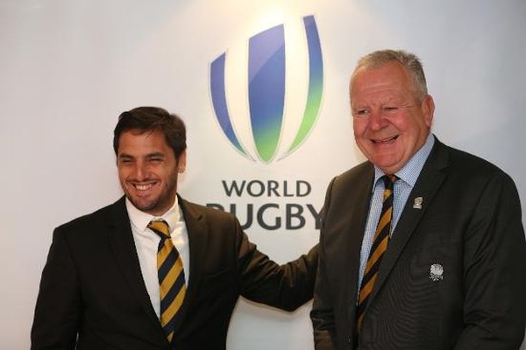 Pichot y Beaumont. World Rugby Foto: World Rugby
