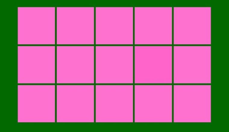 Acertijo visual, reto visual, cuadrado