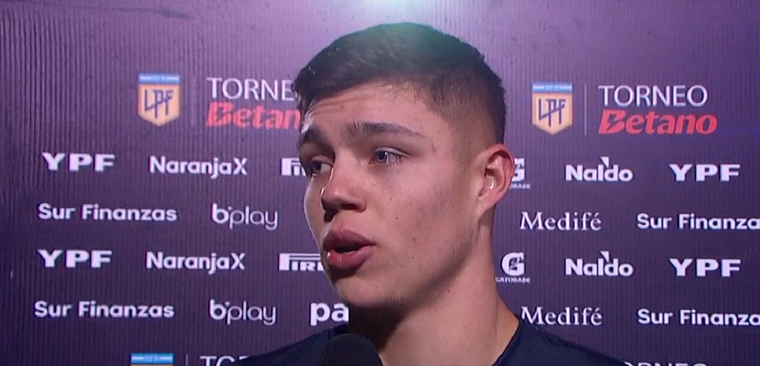 El defensor habló post triunfo. Foto: Captura